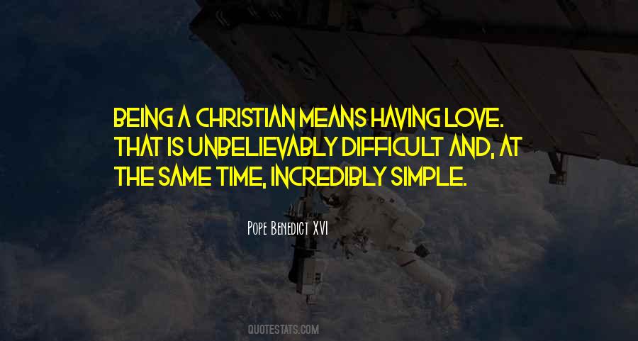 Christian Simple Quotes #1435964