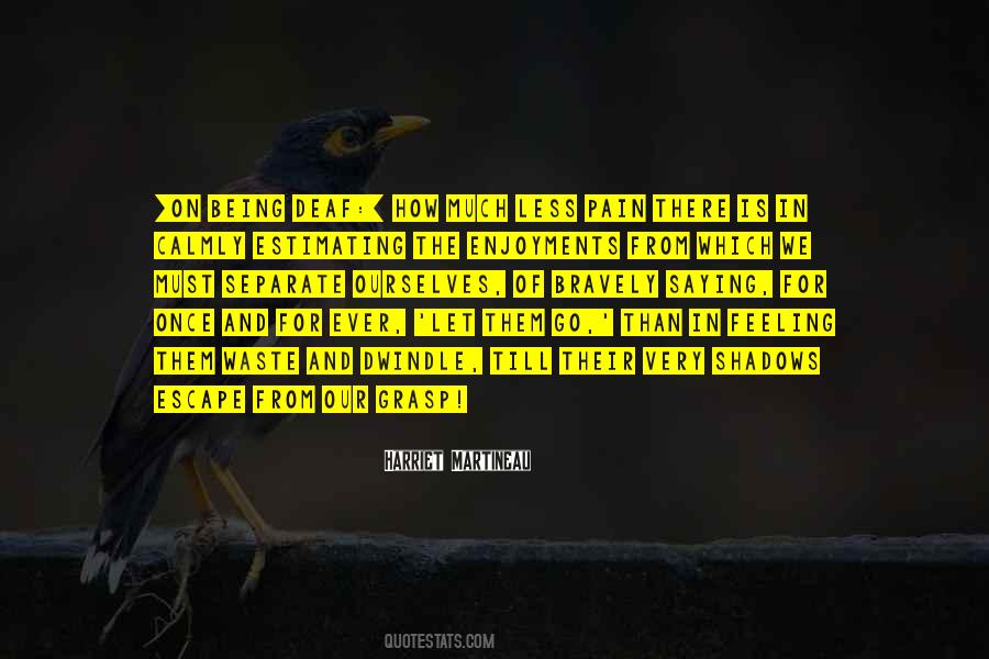 Quotes About Being In The Shadows #1867979