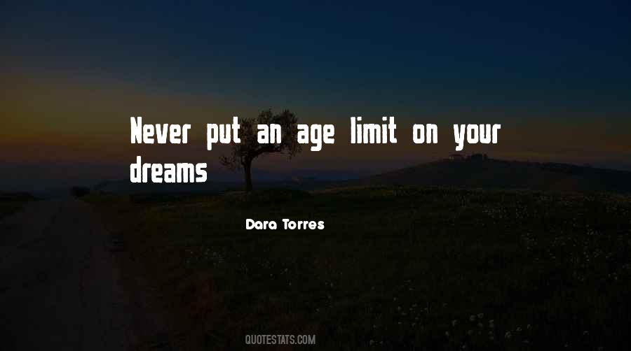 Quotes About The Age Limit #1661881