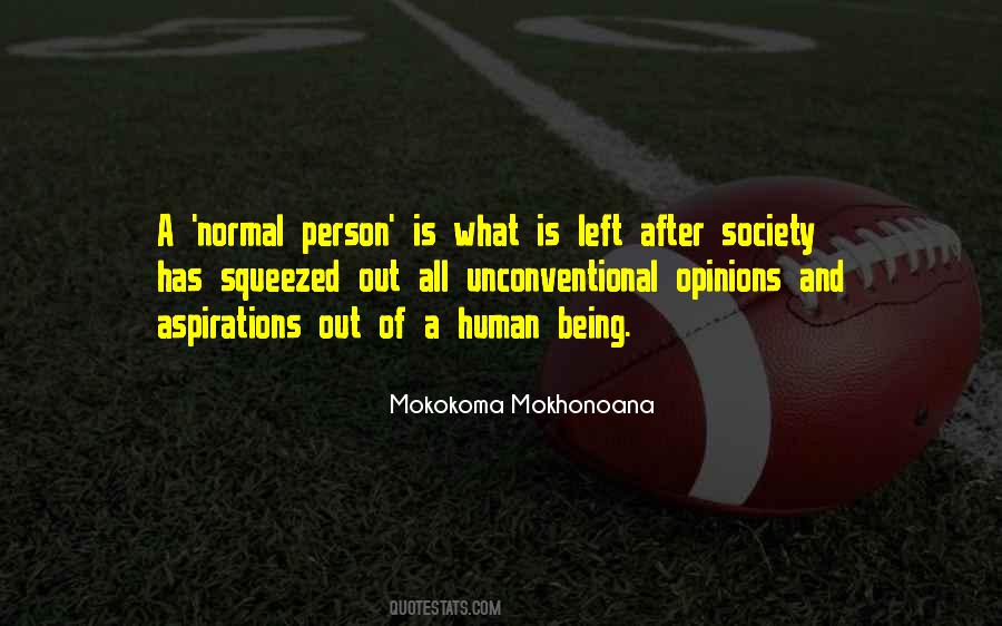 I Am Not A Normal Person Quotes #154079