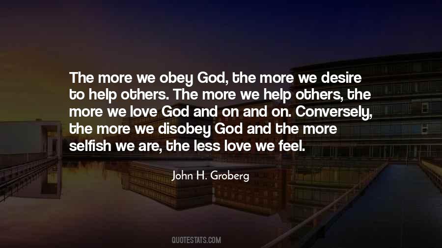 Obey Love Quotes #1557731