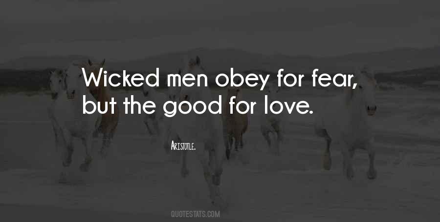 Obey Love Quotes #584065