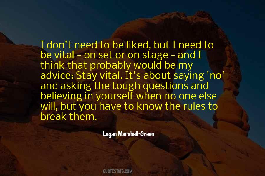 The Need To Know Quotes #22698