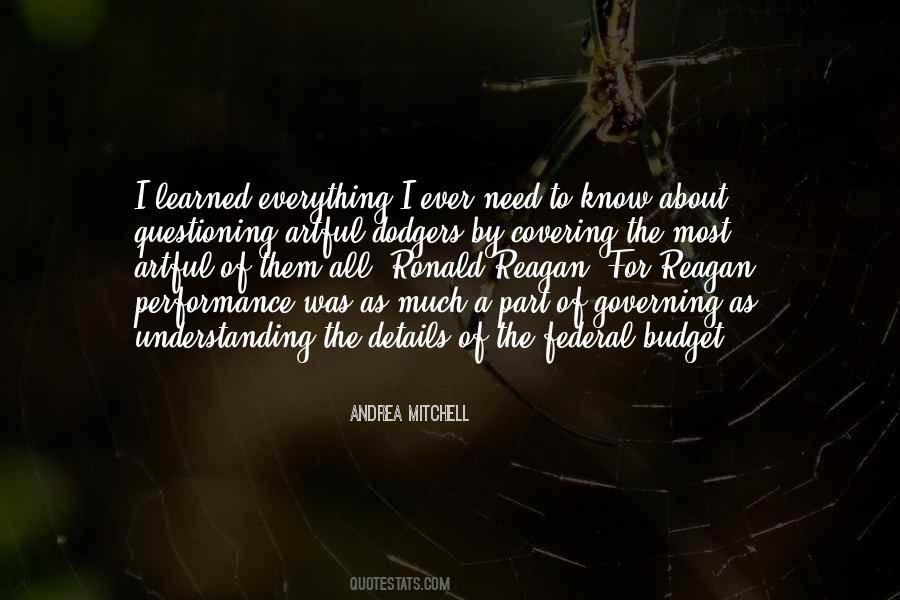 The Need To Know Quotes #28945