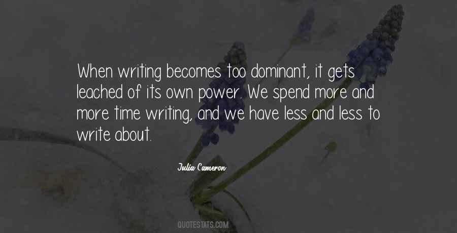 I Am Dominant Quotes #305236
