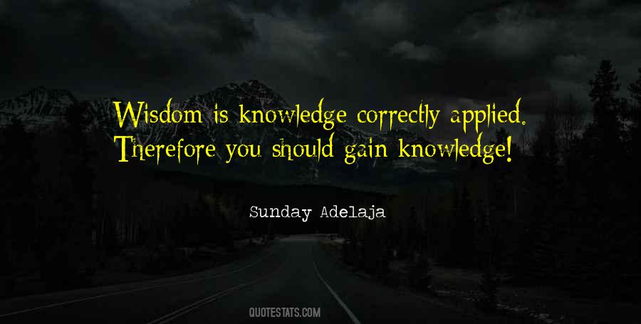 Sunday Wisdom Quotes #299067