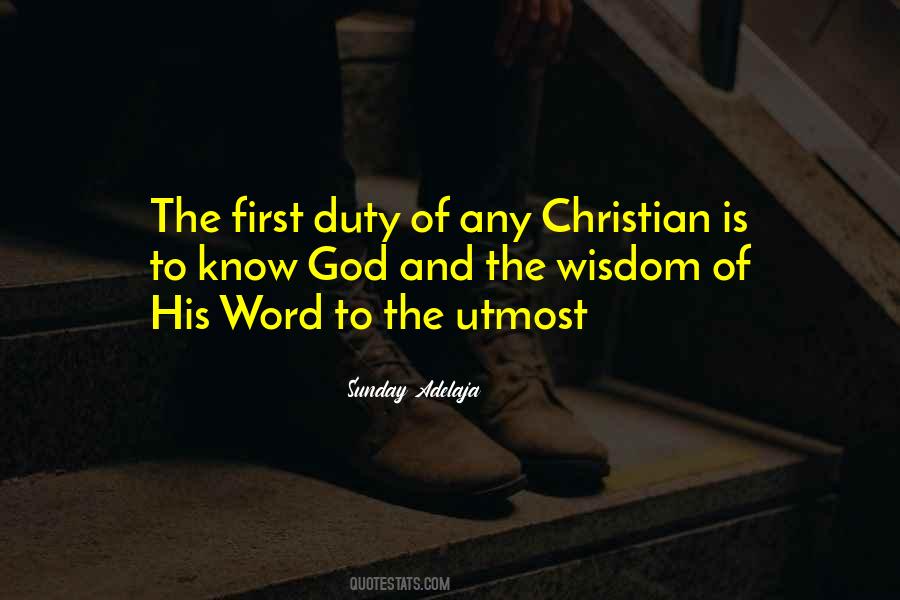 Sunday Wisdom Quotes #452807