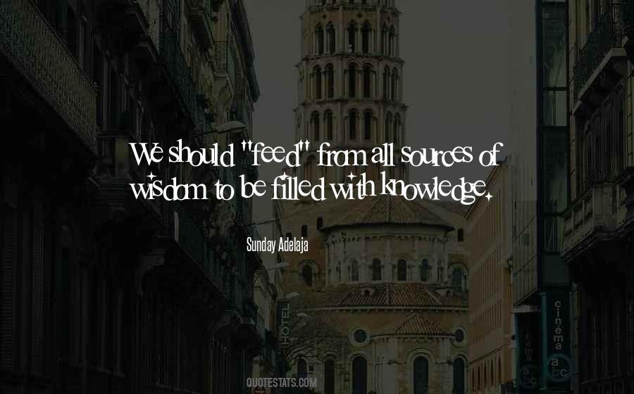 Sunday Wisdom Quotes #750040