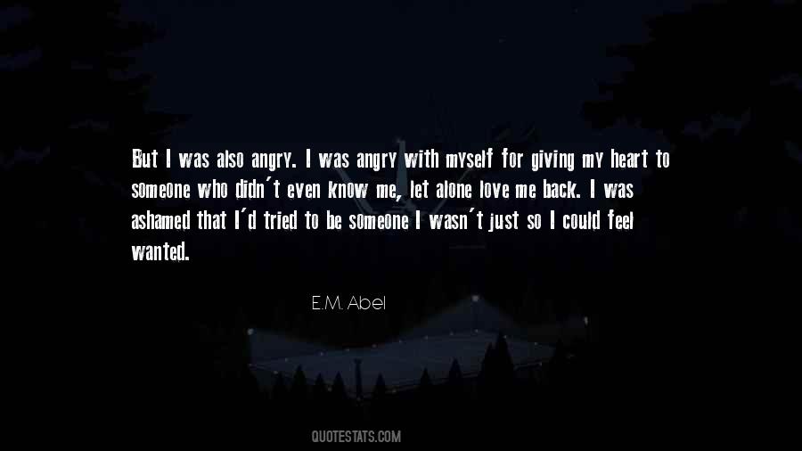 Feel Wanted Quotes #171530