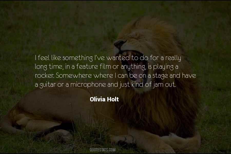 Feel Wanted Quotes #240674