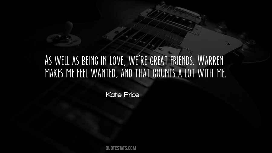 Feel Wanted Quotes #264900