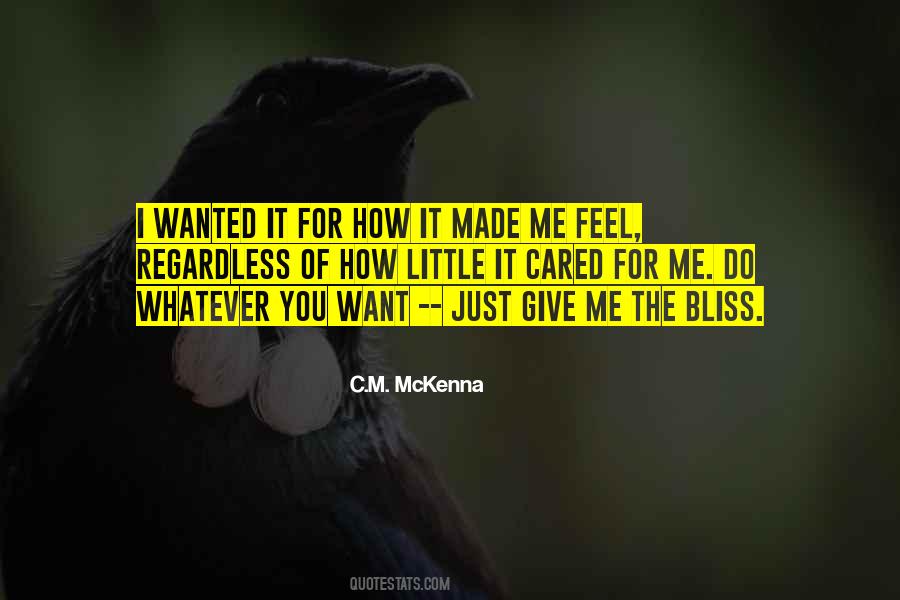 Feel Wanted Quotes #67253