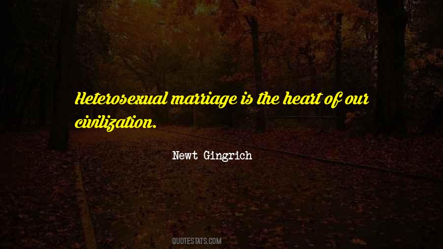Quotes About Heterosexual Marriage #872477