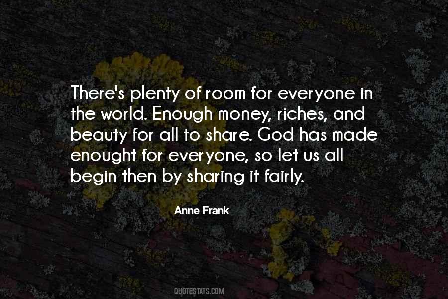 Quotes About Sharing Money #1739493