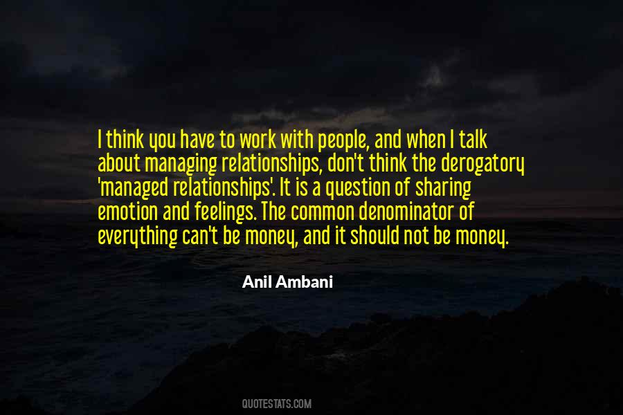 Quotes About Sharing Money #1846310