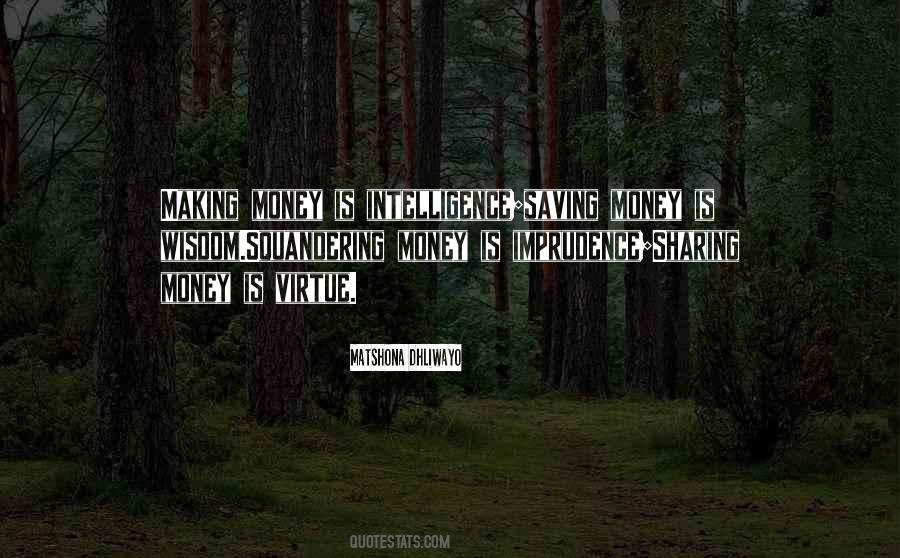 Quotes About Sharing Money #252543