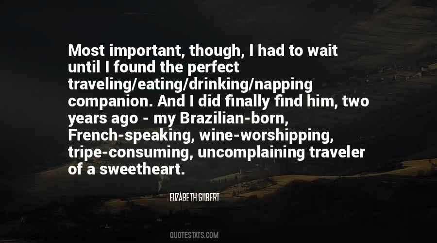 Perfect Companion Quotes #752268