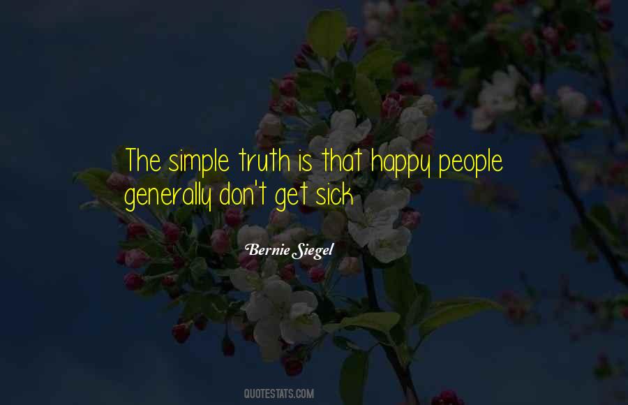 It Is So Simple To Be Happy Quotes #1225785