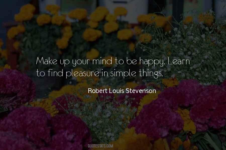 It Is So Simple To Be Happy Quotes #454888