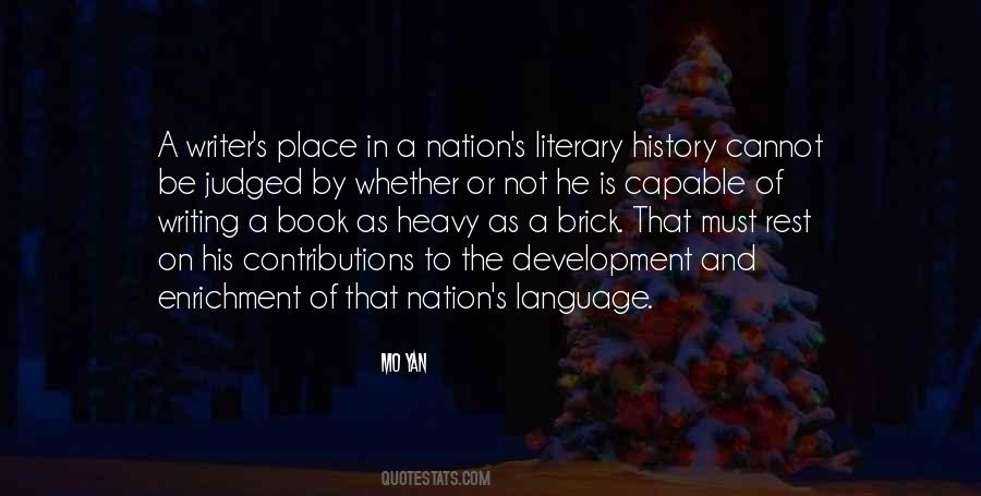 History Literary Quotes #1135439