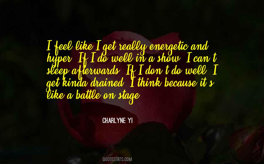 I Feel Drained Quotes #1152882