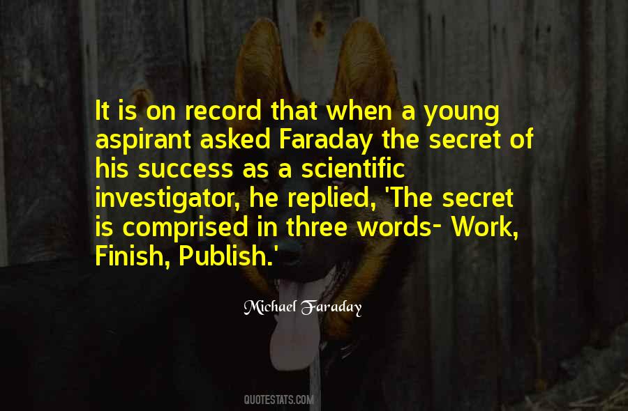 Faraday Michael Quotes #1062624
