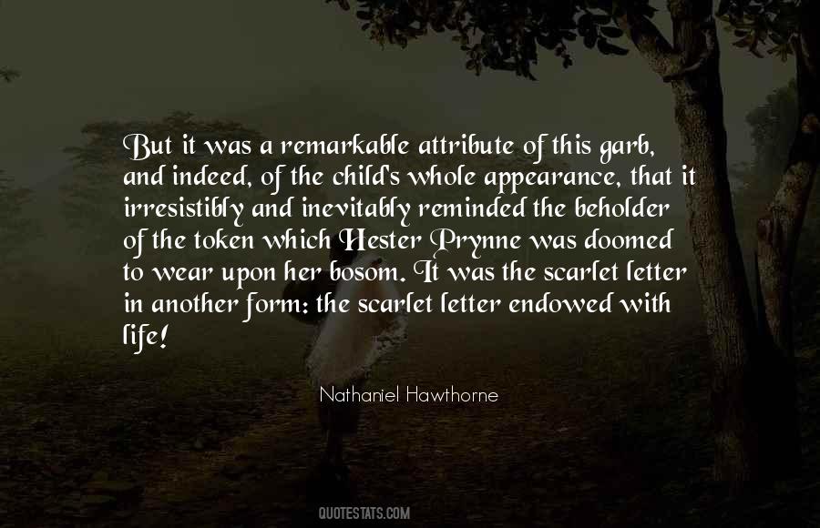 Quotes About Hester Prynne In Scarlet Letter #779171