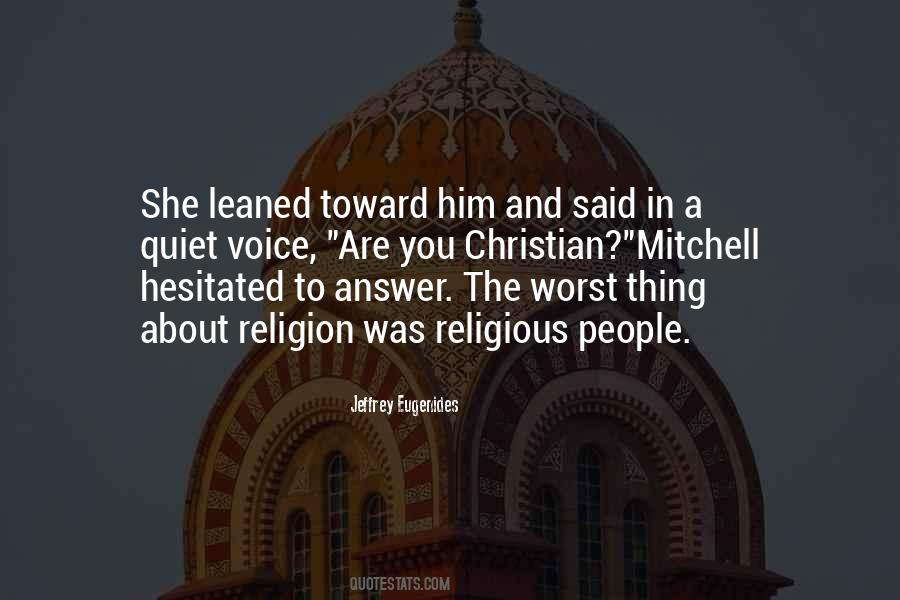 Christian Voice Quotes #1109741
