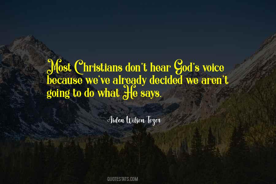 Christian Voice Quotes #781704
