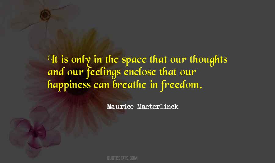 Happiness Thoughts Quotes #285301