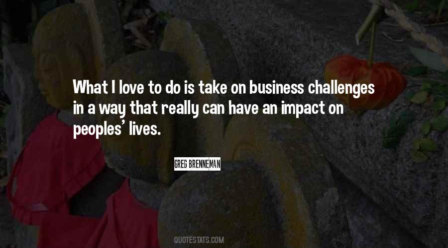 Love Impact Quotes #1474932