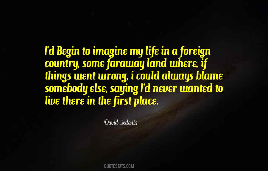 Faraway Land Quotes #323147