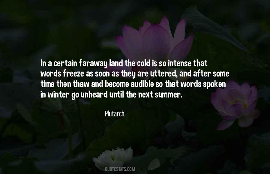 Faraway Land Quotes #456088