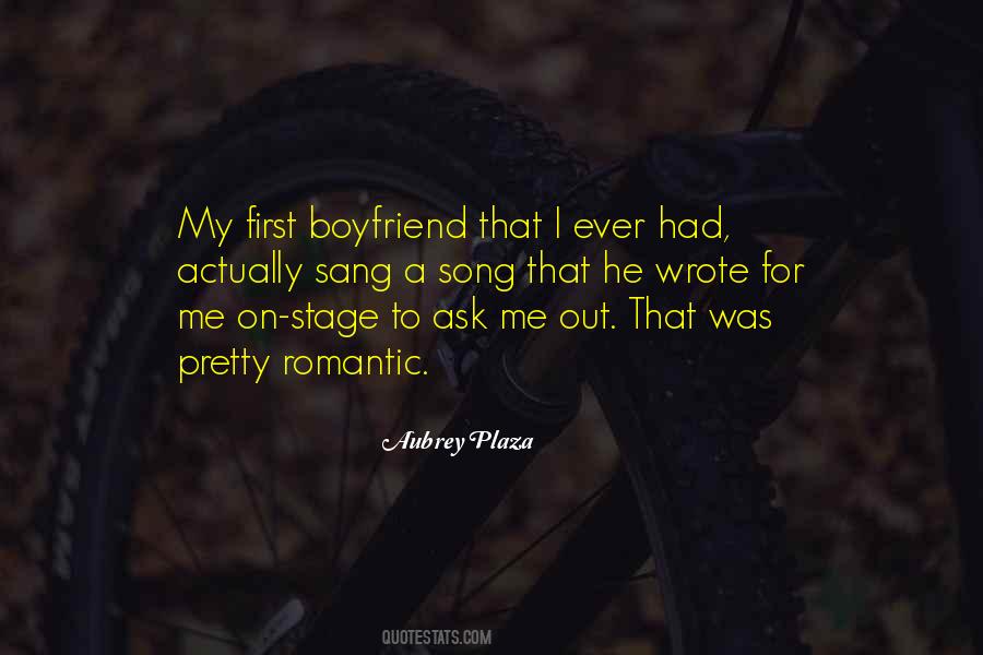 Boyfriend Romantic Quotes #1011837