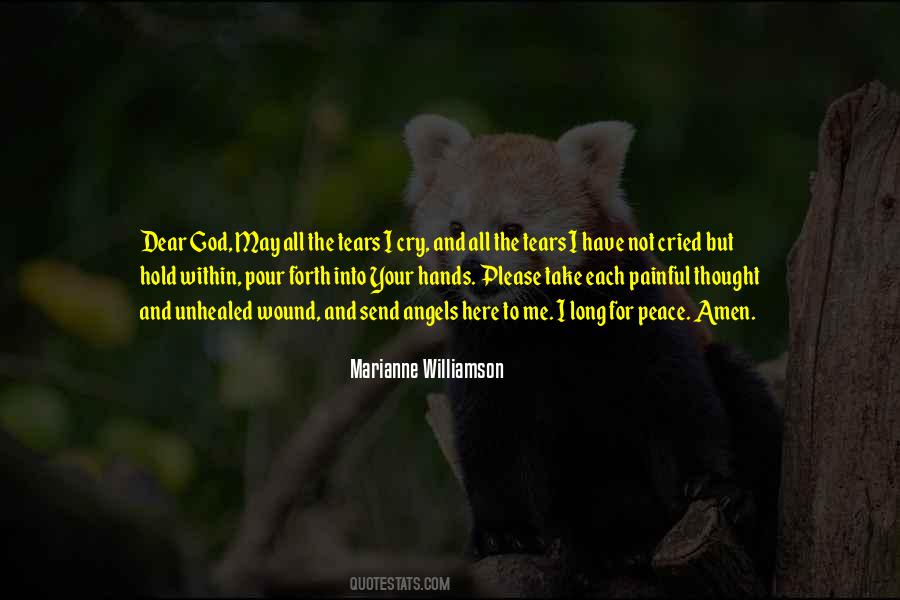 God And Tears Quotes #1060767
