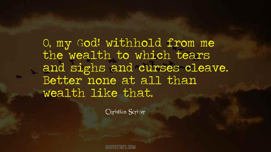 God And Tears Quotes #1531341