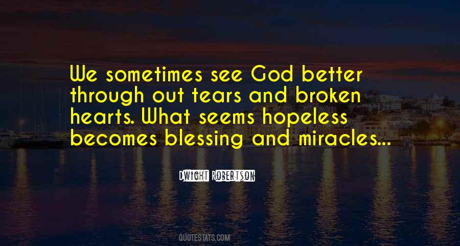 God And Tears Quotes #1841239