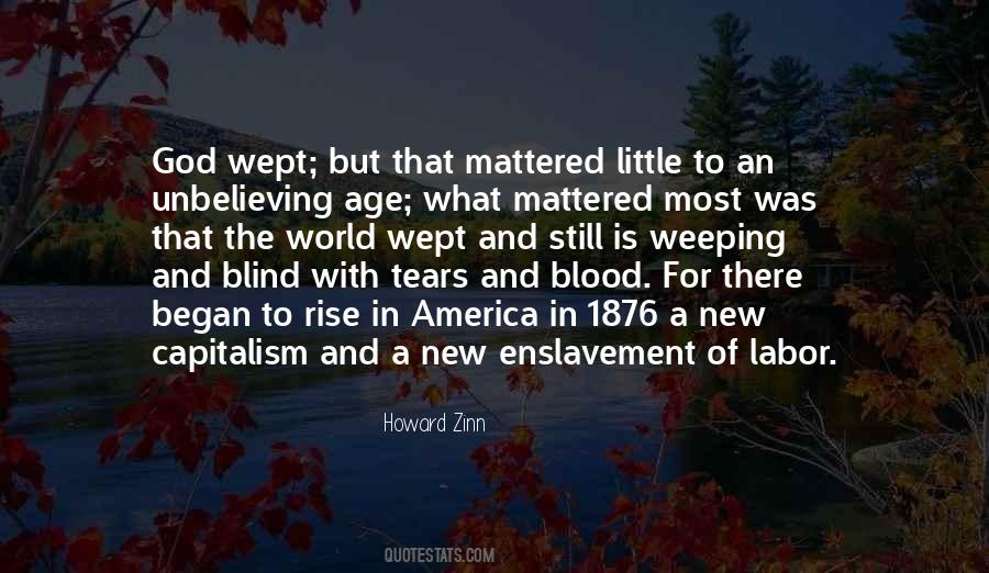 God And Tears Quotes #1876802
