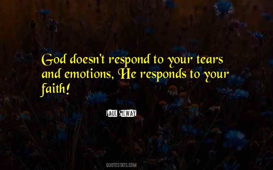 God And Tears Quotes #637229