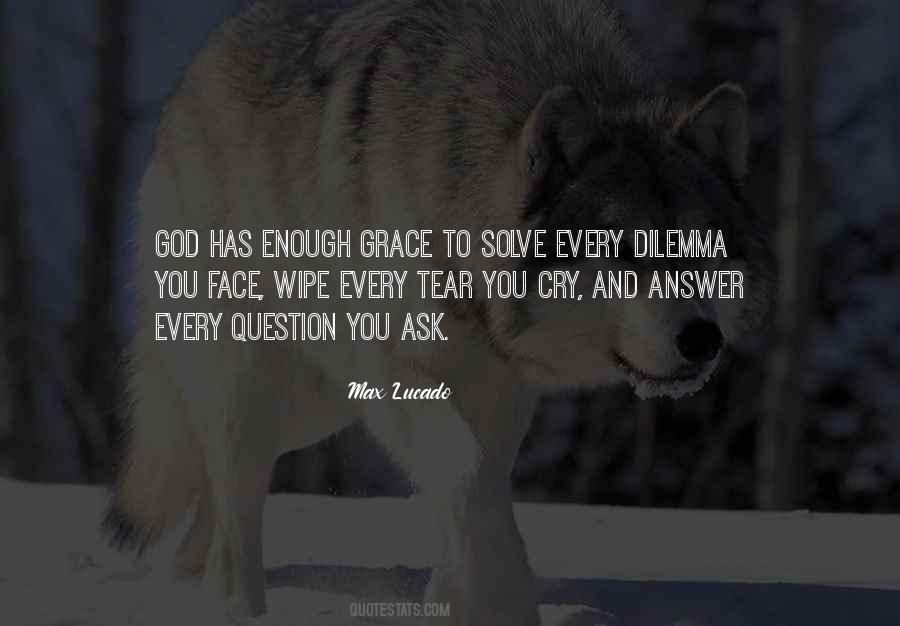 God And Tears Quotes #958686
