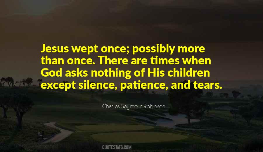 God And Tears Quotes #966833
