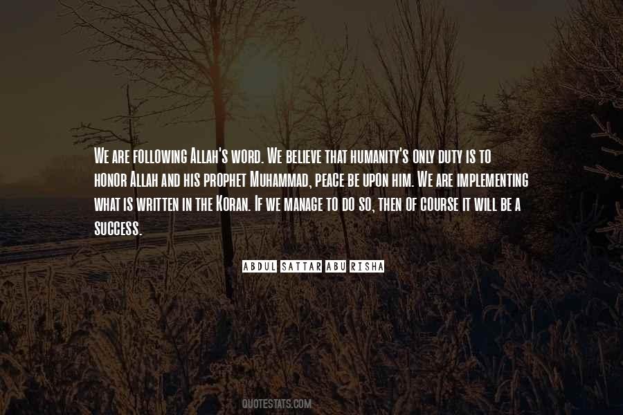Allah Allah Quotes #521890
