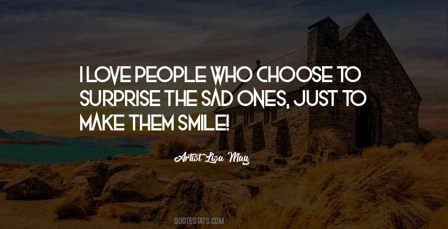 Smile Sad Quotes #500887