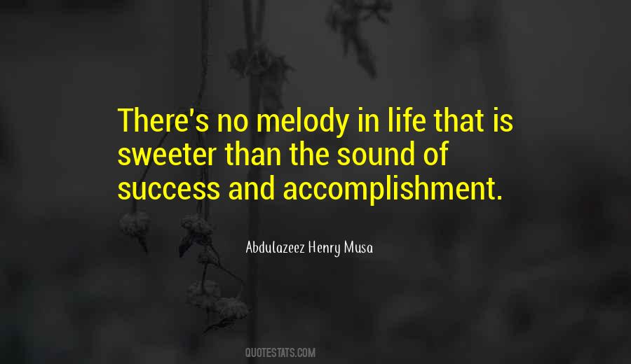 Success Accomplishment Quotes #1812956