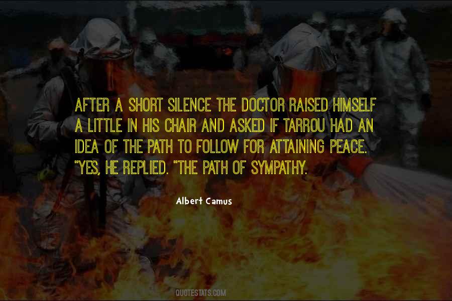 Peace Silence Quotes #1064274
