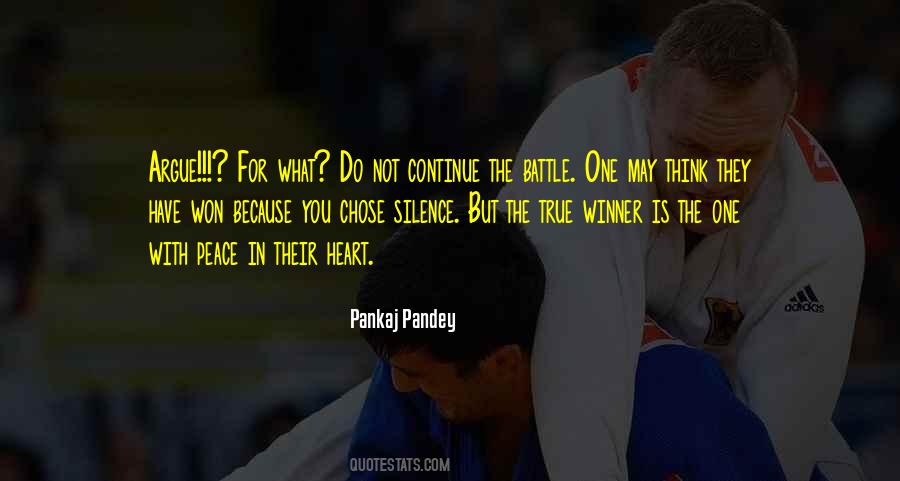 Peace Silence Quotes #1481798
