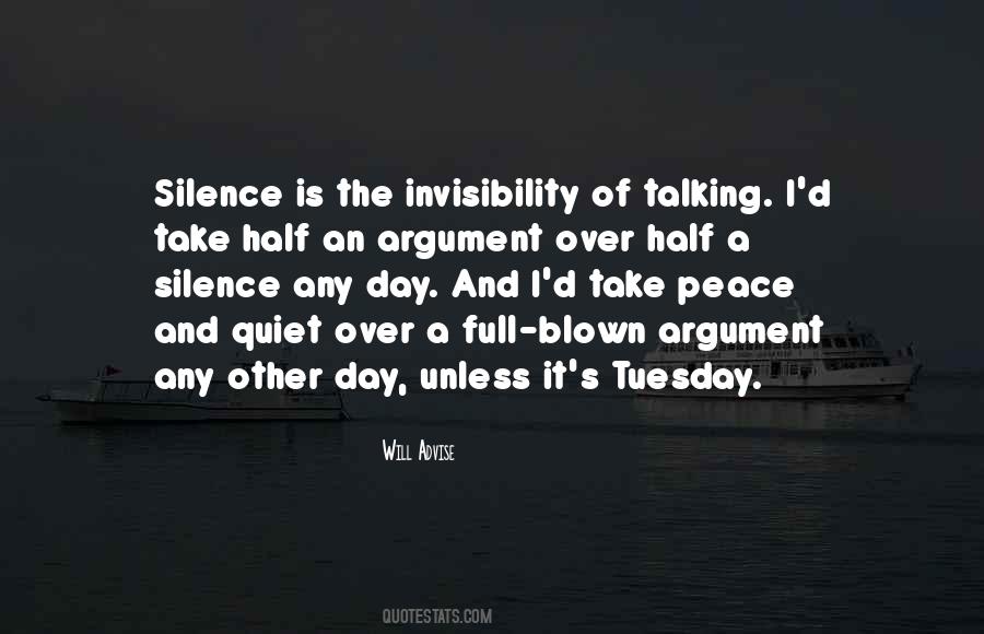 Peace Silence Quotes #1821391