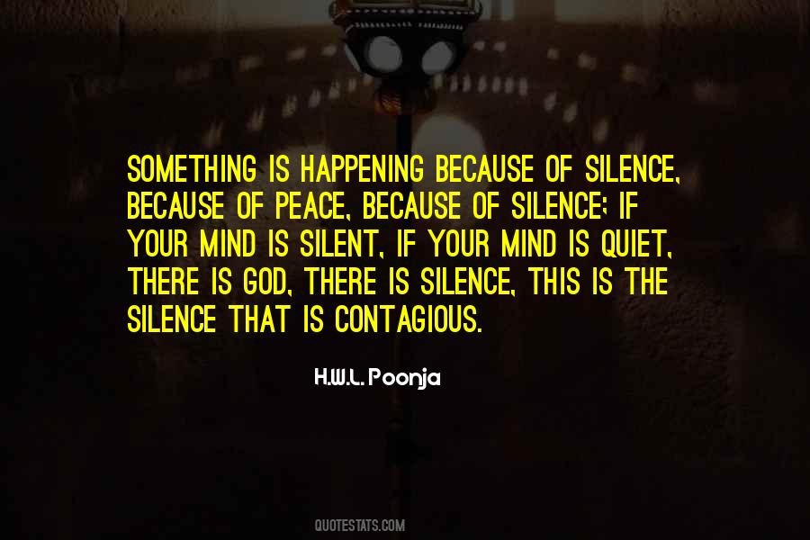 Peace Silence Quotes #1852098
