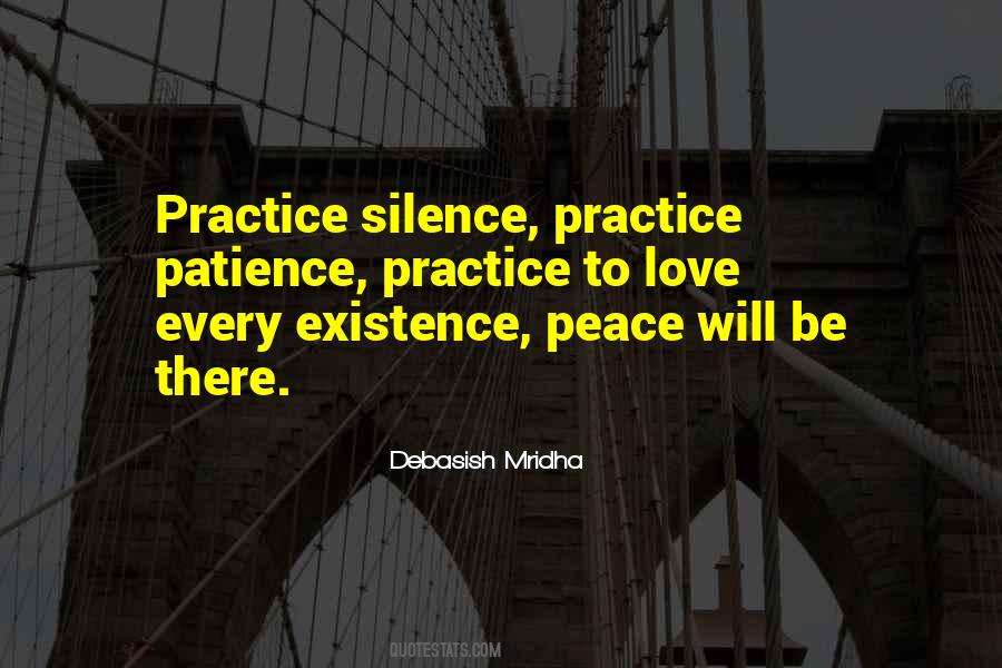 Peace Silence Quotes #211230