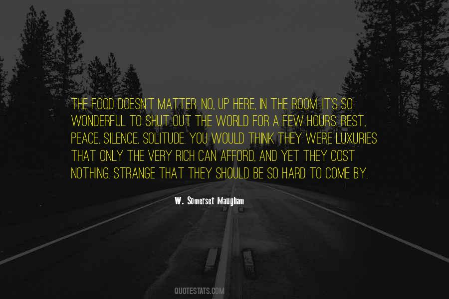Peace Silence Quotes #303858